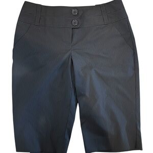 The Limited black Pinstripe Women's Shorts